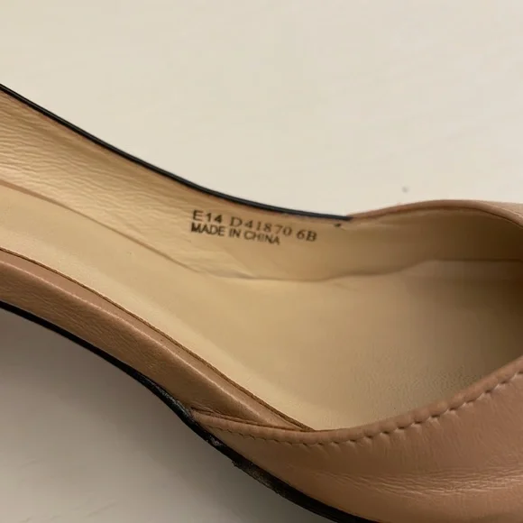 Cole Haan Black and Tan Heels (Size 6) - Picture 3 of 6